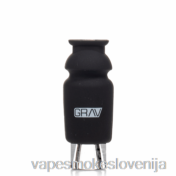Vape Za Enkratno Uporabo Grav Steklena Bergla S Silikonskim Pokrovčkom črna